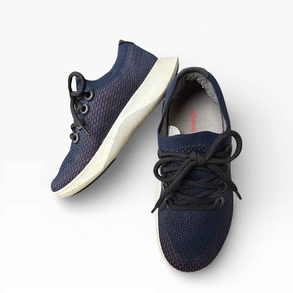 Allbirds Tree Dasher Breathable Naby Blue Sneakers Shoes Women’s size 8 - Picture 5 of 15